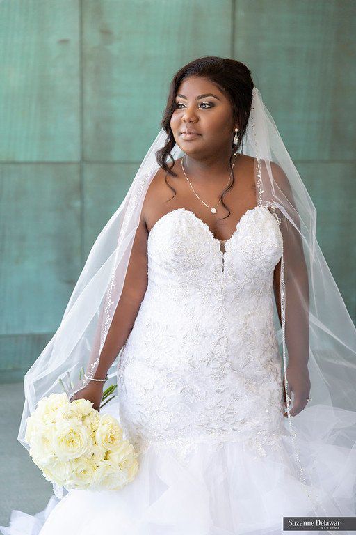 Yolanda in her dress